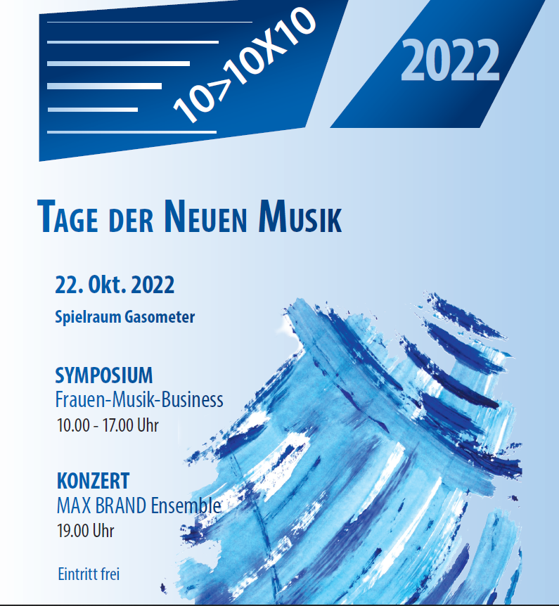 Tage der Neuen Musik Konzert & Symposium